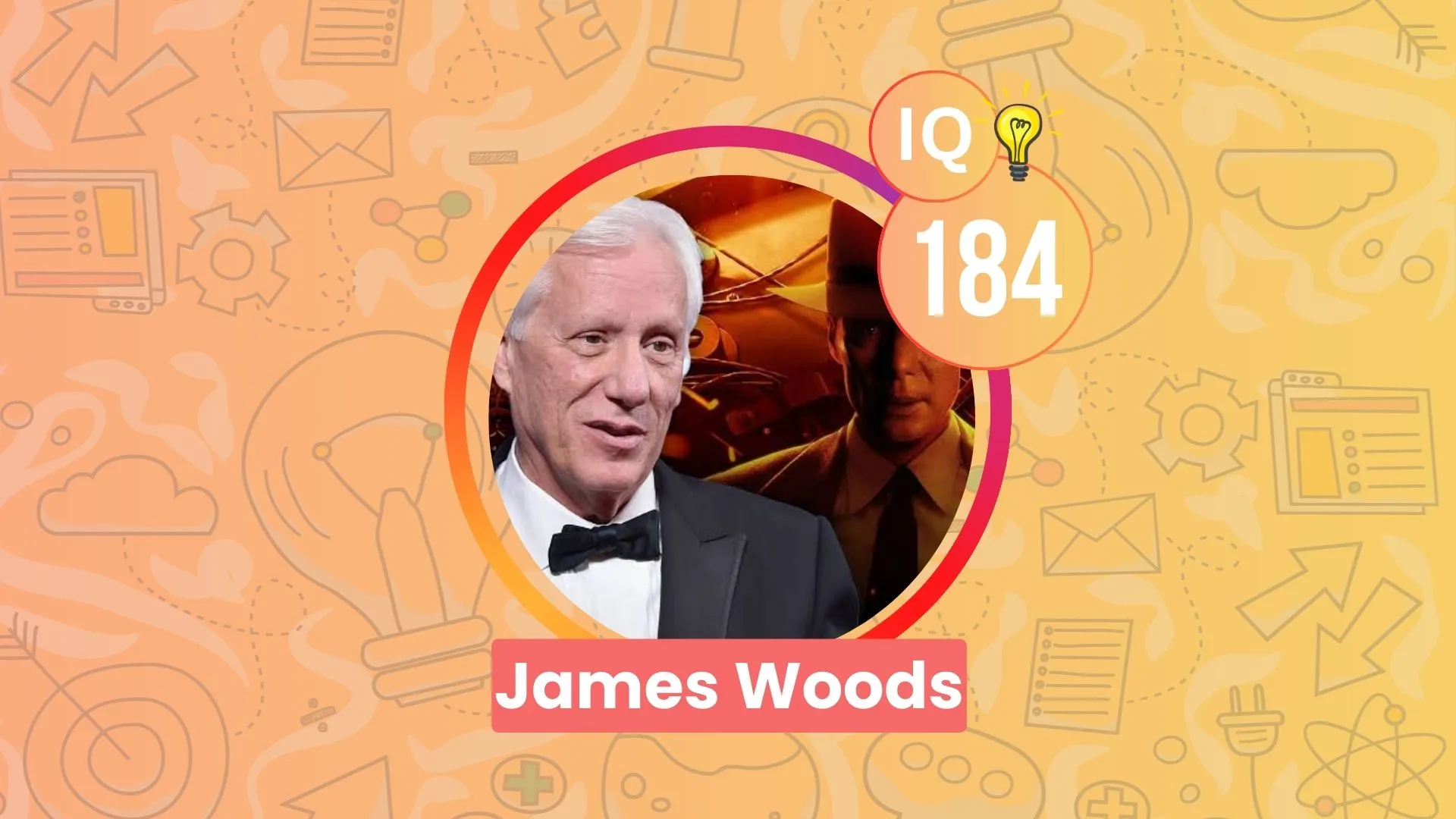 James Woods IQ