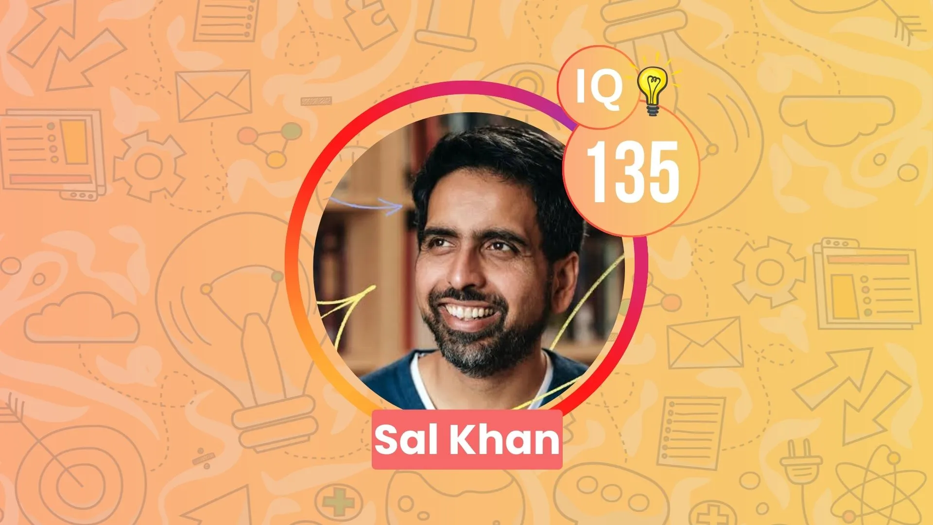 Sal Khan IQ (CEO of Khan Academy) - Celebs IQ